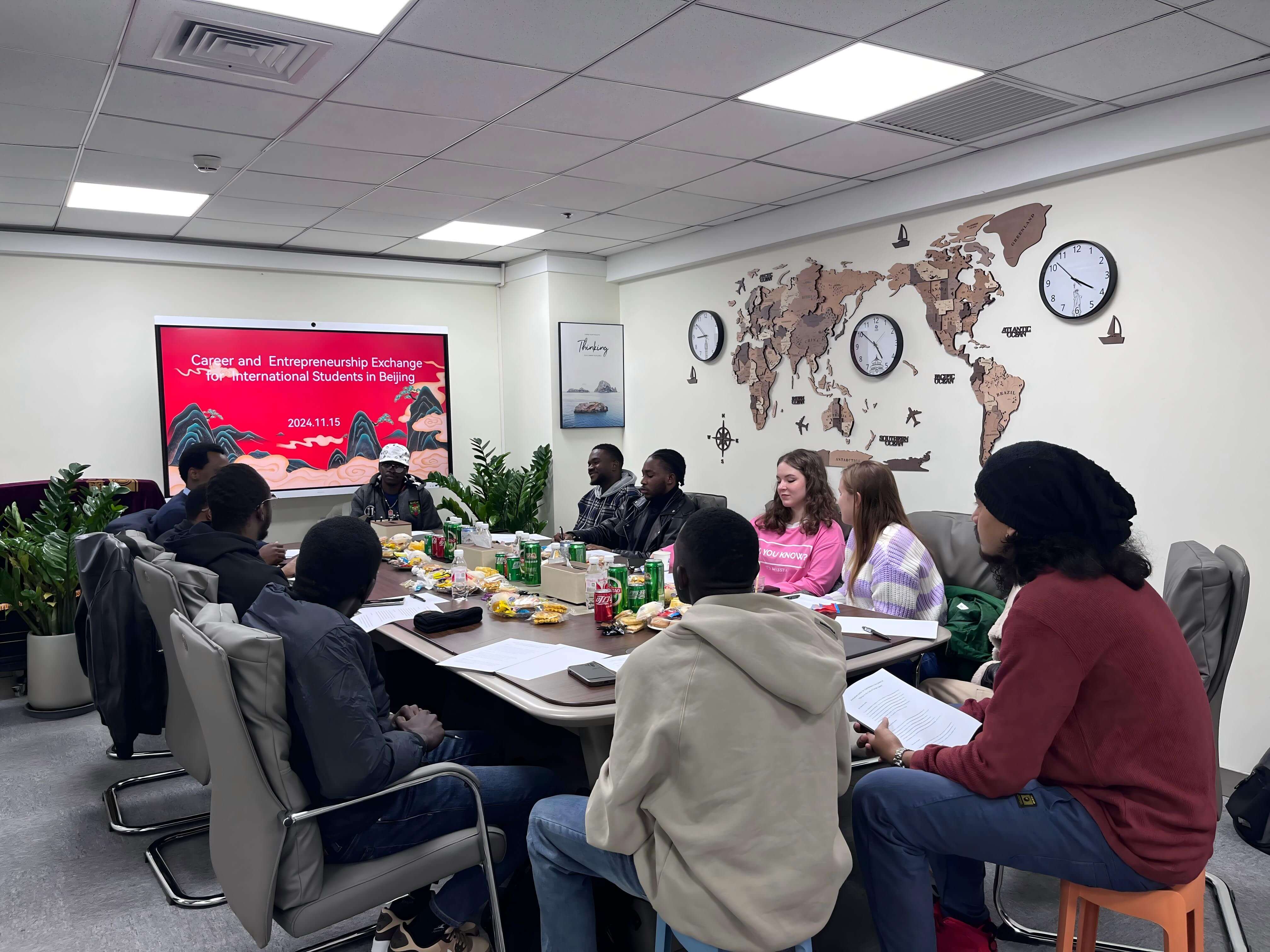 "Beijing Entrepreneurship and Employment Exchange for International Students" Successfully Held