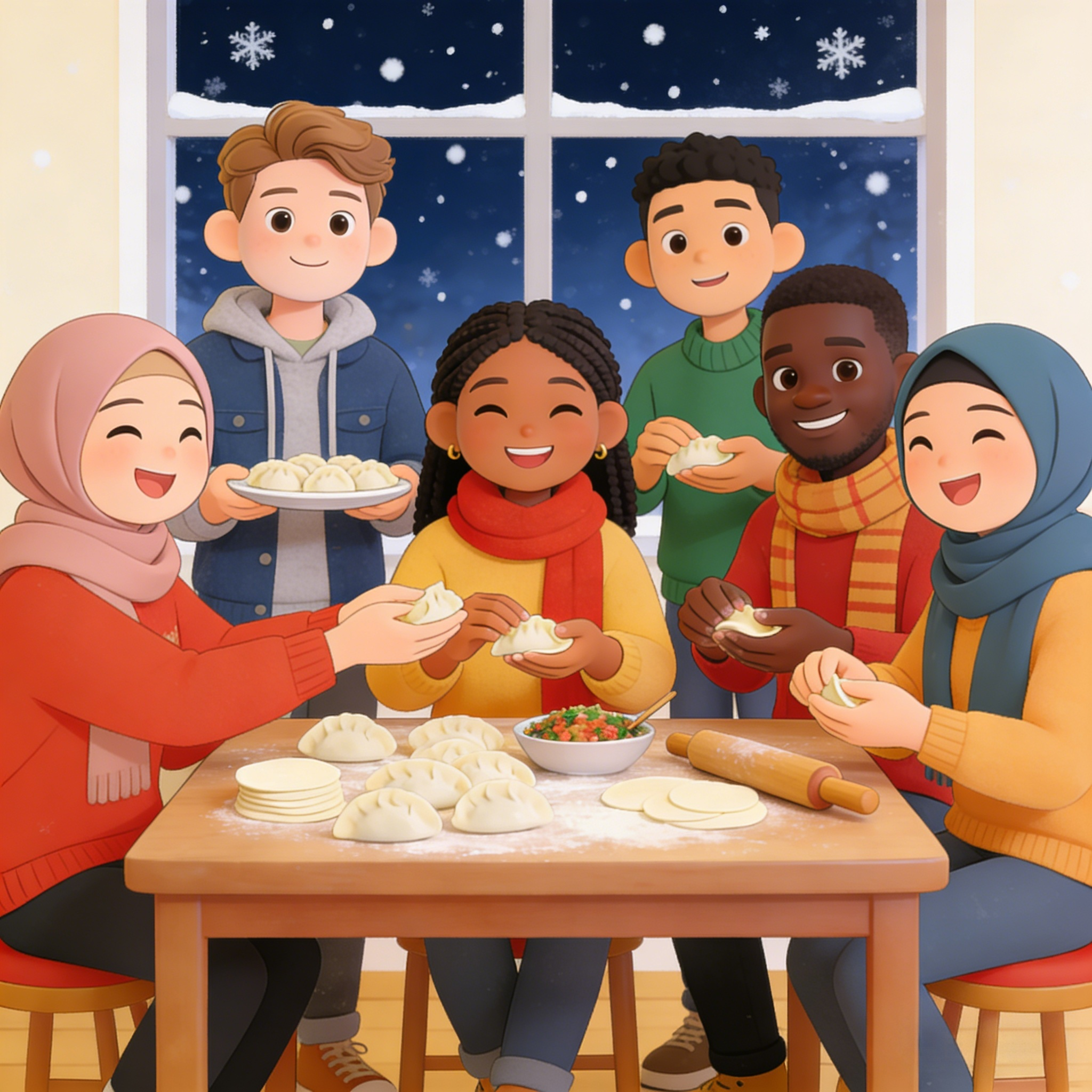 "World Speaking" —Warm Gathering at Winter Solstice: Fun Cross-Cultural Talks Between China and Foreign Countries