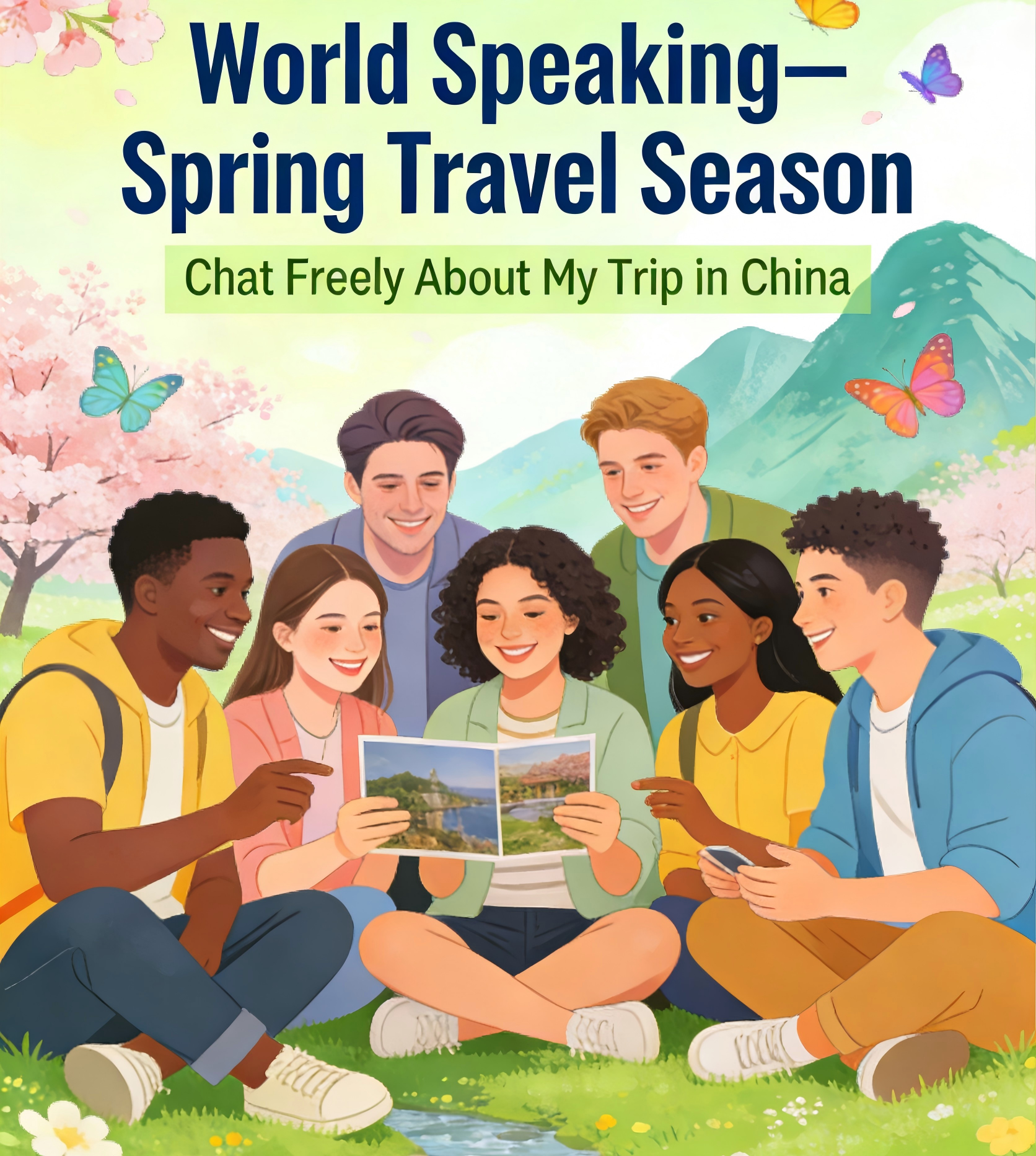 "World Speaking" —Spring Travel Season: Chat Freely About My Trip in China